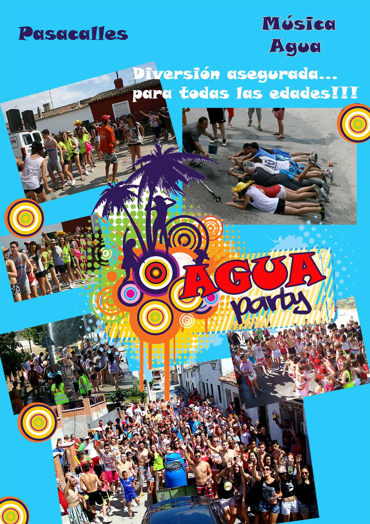 Pasacalles de música y agua de Disco Eco