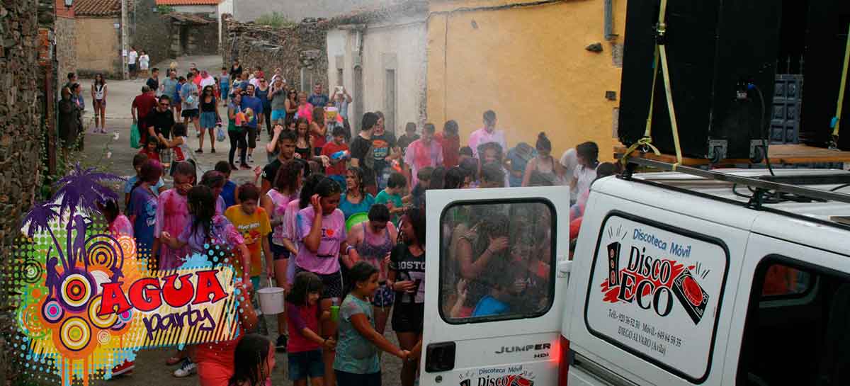 Agua Party, pasacalles de música y agua